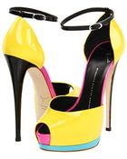 Giuseppe Zanotti Platform Sandals - Lyst