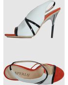 Aperlai Highheeled Sandals - Lyst