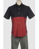 Band of Outsiders Short Sleeve Shirts - Lyst