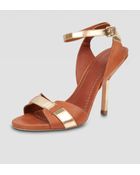 Elizabeth And James Two-tone Sandal - Lyst