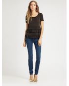 Marc By Marc Jacobs Soleil Jersey Top - Lyst