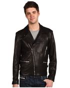 King Baby Studio Asymmetrical Motorcycle Jacket - Lyst