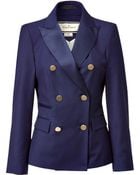 By Malene Birger Blazer with Gold Buttons - Lyst