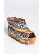 Jeffrey Campbell Virgo Wedge Platform Mule - Lyst