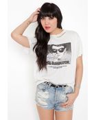 Nasty Gal The Eliminator Tee - Lyst