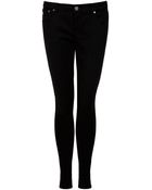 Victoria Beckham Zip Ankle Panel Jeans - Lyst