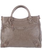 Balenciaga Giant Velo Shoulder Bag - Lyst