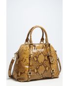 MICHAEL Michael Kors Bedford - Large Bowling Satchel - Lyst