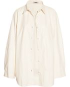 Acne Studios Parker Leather Shirtstyle Jacket - Lyst