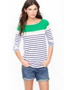 J.Crew Cashmere Boatneck Sweater in Colorblock - Lyst