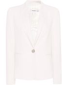 Mango Roll-up Cuffs Blazer - Lyst