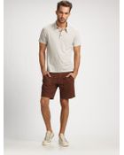 Theory Eskil Polo Shirt - Lyst
