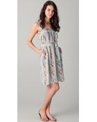 Tucker Yoke Tank Dress - Lyst