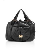Juicy Couture Black New Freestyle Leather Tote Bag - Lyst