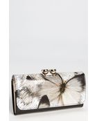 Ted Baker Butterfly Bobble Matinee Wallet - Lyst