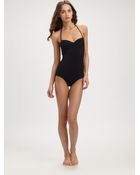 Zimmermann Onepiece Sweetheart Swimsuit - Lyst