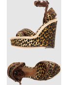 D&G Wedge Sandals - Lyst