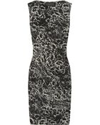 La Petite Salope Printed Stretch Linen-blend Dress - Lyst