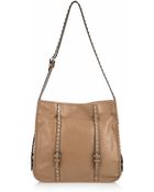 Valentino Studded Leather Shoulder Bag - Lyst