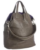 Givenchy Khaki Lambskin Nightingale Convertible Tote - Lyst