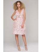 Oscar de la Renta Sleeveless Dress - Lyst