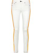 Rag & Bone Neonstriped Midrise Skinny Jeans - Lyst