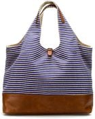 Zara Linen Shopper - Lyst