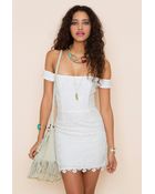 Nasty Gal Kristine Crochet Dress - Lyst