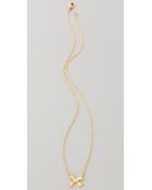 Tom Binns Double Dare Crossbones Necklace - Lyst