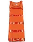 Erin Fetherston Sequin Stripe Dress - Lyst