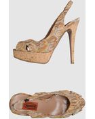 Missoni Platform Sandals - Lyst