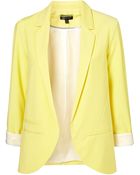 Topshop Structured Blazer - Lyst
