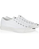 Converse Jack Purcell Helen Canvas Sneakers - Lyst