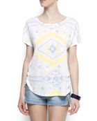 Mango Ethnic Style T-shirt - Lyst
