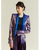 Haider Ackermann Womens Morrison Taroni Jacket - Lyst