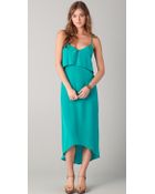 Twelfth Street Cynthia Vincent Cascade Long Dress - Lyst