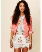 Free People Traveler Denim Jacket - Lyst