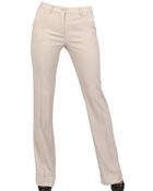 Space Crepe Cady Stretch Boot Cut Trousers - Lyst