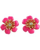 Kate Spade Moms The Word Posey Park Stud Earrings - Lyst