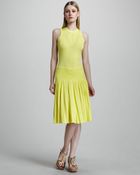 Milly Josephine Pleated Dress - Lyst