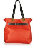 Christian Louboutin Sybil Reversible Leather Tote - Lyst