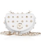 Versace Small Studded Leather Shoulder Bag - Lyst