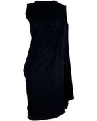 Rick Owens Lilies Asymmetrical Dress - Lyst