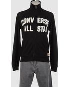 Converse Converse Zip Sweatshirts - Lyst