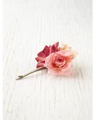 Free People Triple Rose Bobby Pin - Lyst