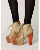 Free People Ophelia Ltd Platform Boot - Lyst