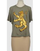 Wildfox Short Sleeve Jumper - Lyst