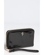 Cole Haan Jitney Patent Iphone Wristlet - Lyst
