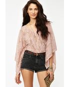 Nasty Gal Studded Cutoff Shorts - Lyst