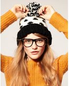 ASOS Collection Asos Spot Pom Beanie - Lyst